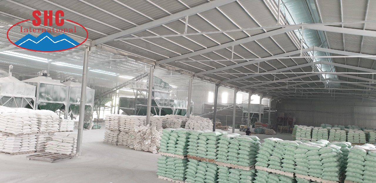 xưởng sản xuất bột đá cung cấp Canxi cho thức ăn gia súc, gia cầm, heo nái